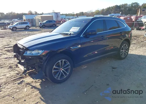 2019 Jaguar F-Pace 25T Premium из США, поврежденный, VIN SADCJ2FX9KA395243